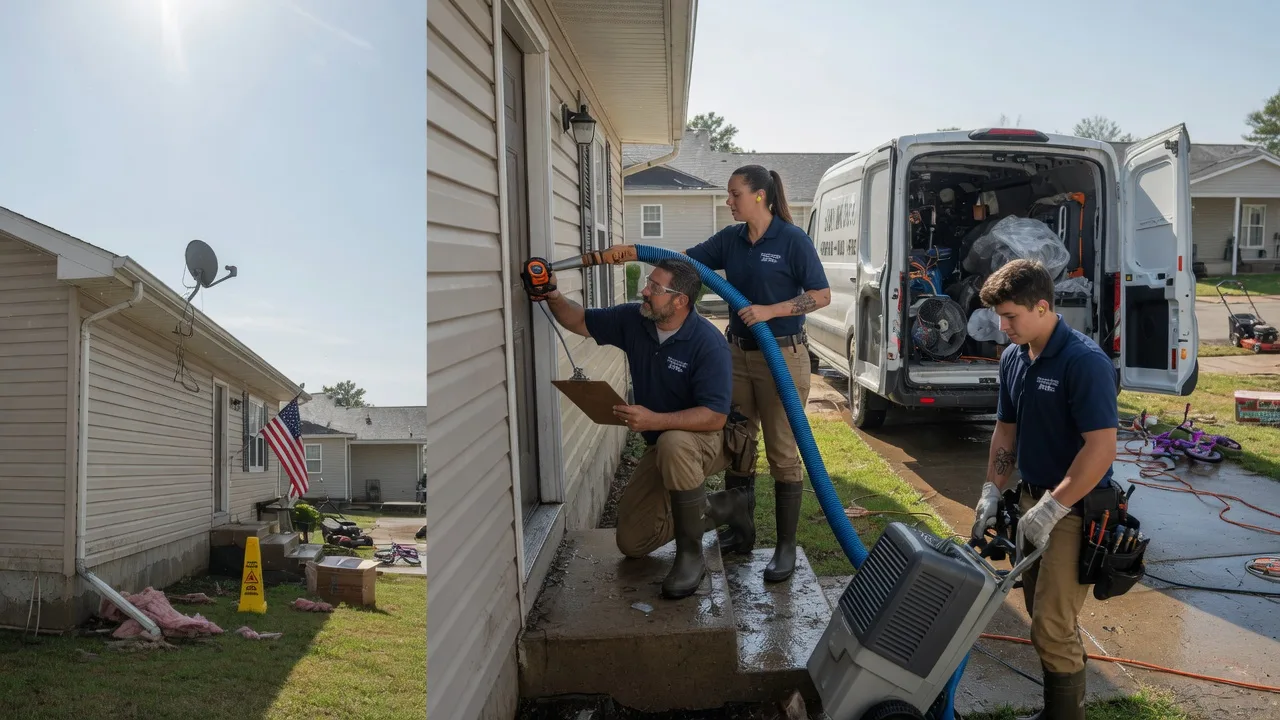Ceiling Water Damage Restoration in Clinton, NC near me